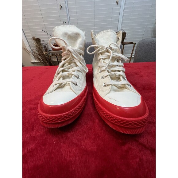 Comme Des Garcon Canvas High Top Shoes Size 11 Male | Size 13 Women - Picture 10 of 13